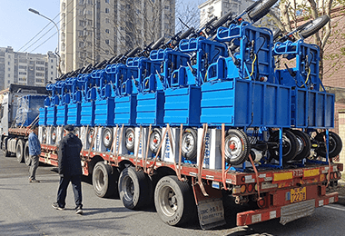 广东蓝谷环境科技三轮四桶保洁车MN-H35T4案例